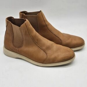 Men's Tan Leather Boots